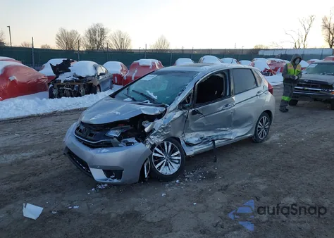 2015 Honda Fit Ex/Ex-L z USA, uszkodzony, nr VIN 3HGGK5H86FM720927